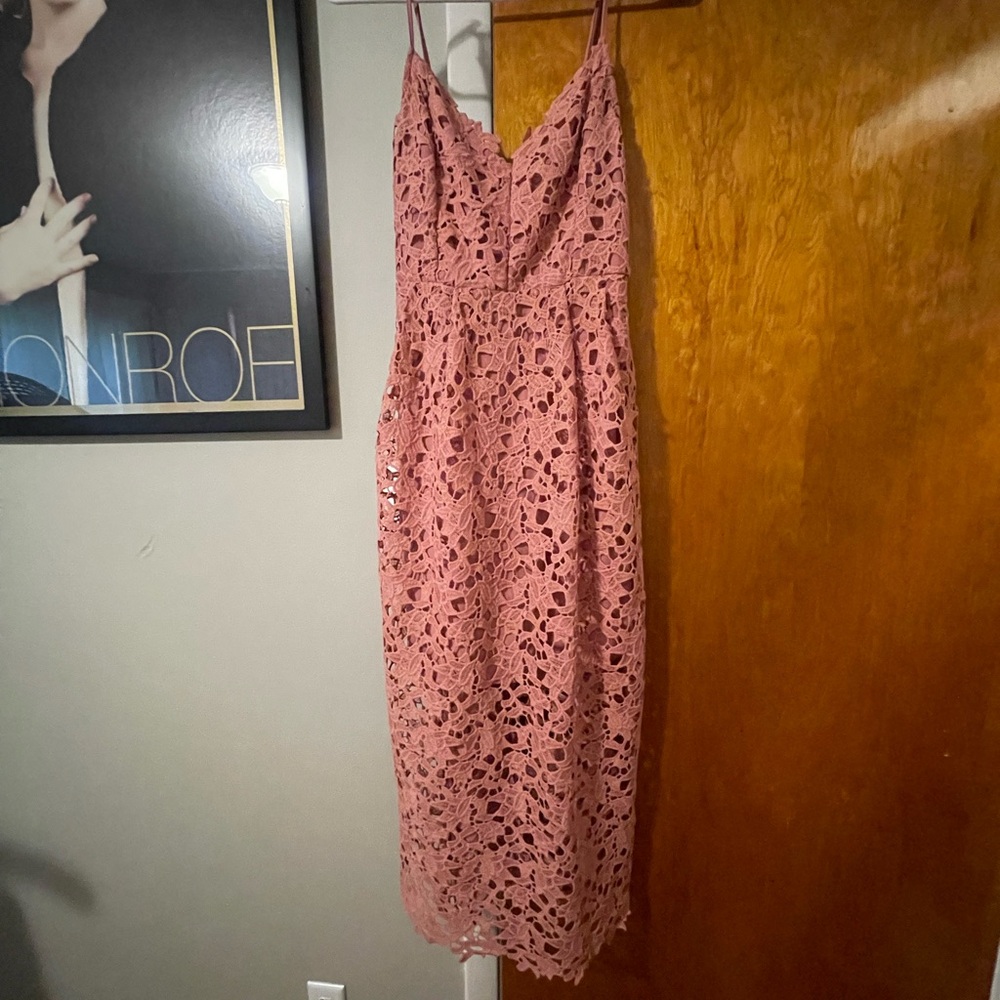 Pink spring/summer dress